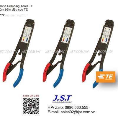 Kìm bấm các loại đầu cos TE Connectivity